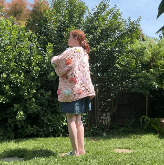 Doodle Cardigan