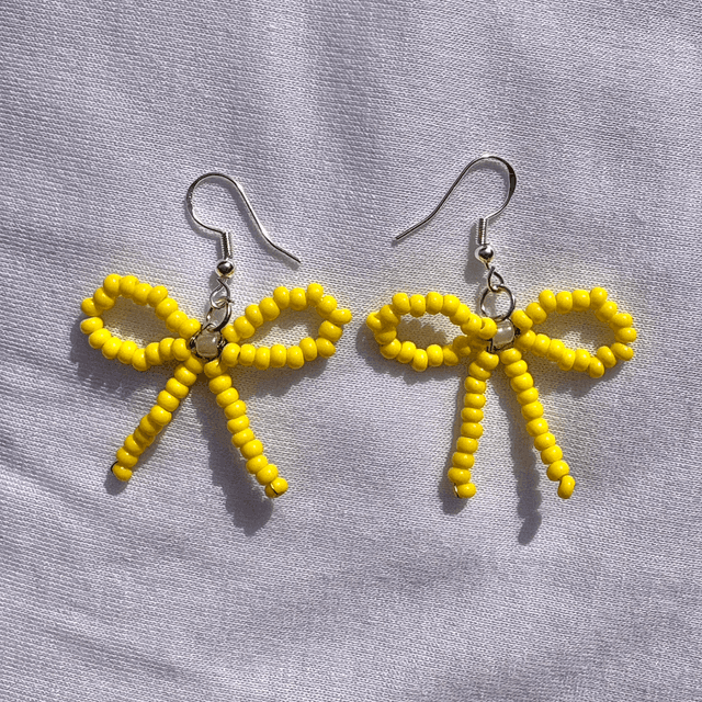 Daffodil Bow Earrings